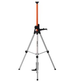 VEVOR Laser Level Tripod 1/4"-20 & 5/8"-11 Thread 40.94-133.85 in Height Adjust