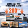 2pcs Universal Roof Rack Cross Bars, 54" Aluminum Roof Rack Crossbars, Fit Existing Raised Side Rail with Gap, 200 lbs Load Capacity
