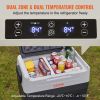 VEVOR Car Refrigerator, 12 Volt Car Refrigerator Fridge, 37 QT/35 L Dual Zone Portable Freezer, -4Â°F-50Â°F Adjustable Range