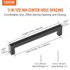 VEVOR 10 Pack Cabinet Pulls, 5.03in / 128mm Center to Center Slim Square Kitchen Cabinet Drawer