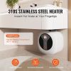 VEVOR Electric Mini-Tank Water Heater 4-Gallon Tank, 1440W Hot Water Boiler Storage, Safety Temperature Pressure Valve Easy Install