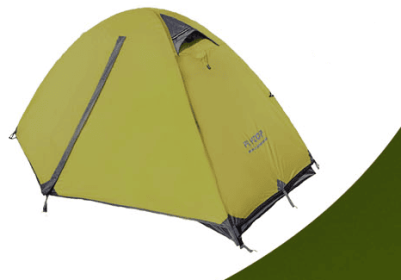 Outdoor Double Camping Rainproof Tents Outdoor Camping High Mountain Snowfield Ultra-light Camping Equipment (Color: GREEN)